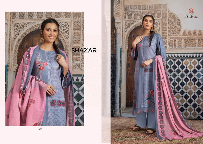 Shazar Sudriti Printed Designer Dress Material Catalog